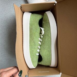 Allbirds Green and White Women's Sneakers